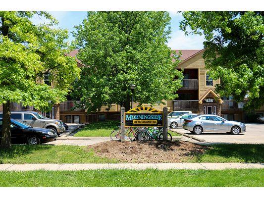 Morningside apartment complex - 2 bedroom apartments on campus at Purdue University, managed and offered by SmartDigs LLC.