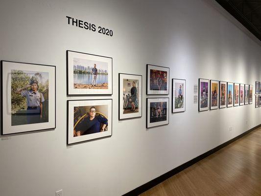 The current graduates display