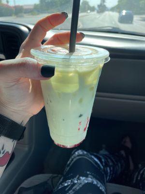 "Blended" matcha