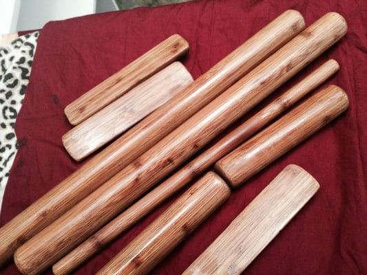 Warm Bamboo Tools/Women ONLY~ @160 degrees, facilitate deep, penetrating muscle relaxation.  No soreness after deep tissue!