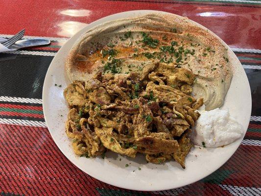 Hummus Shawarma