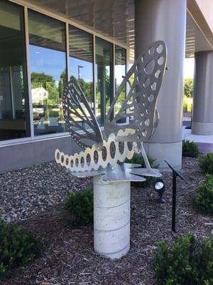 Sculpture at Women's Health Pavilion