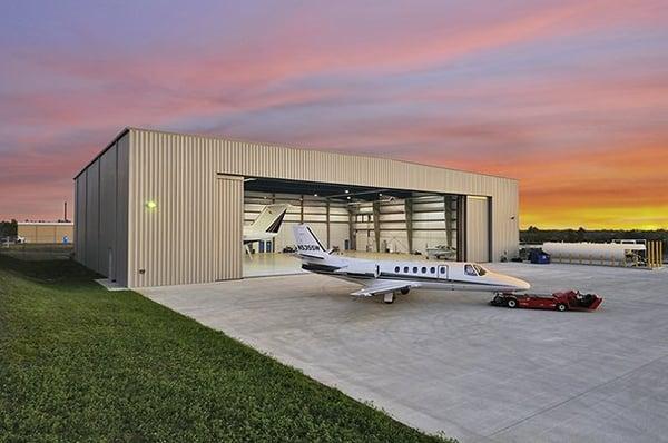 Jet Hangar for Brett Construction Co.