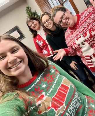 Christmas Sweater Day!