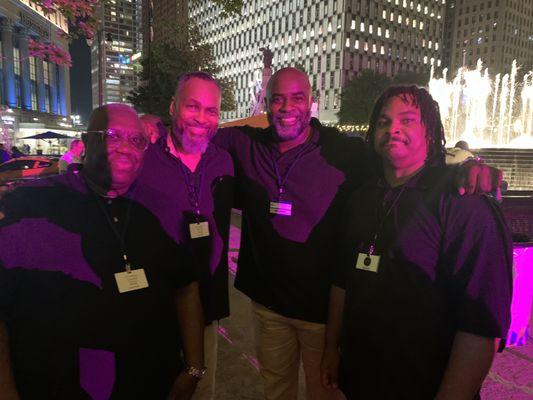 DSC doing security in downtown Detroit