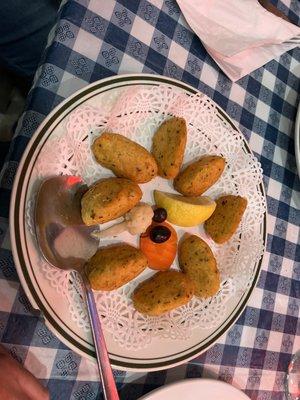 Codfish cakes