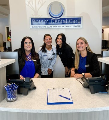 Friendly faces to greet you at our Toms River dental office