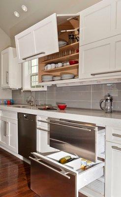 Modern white Kitchen remodeling