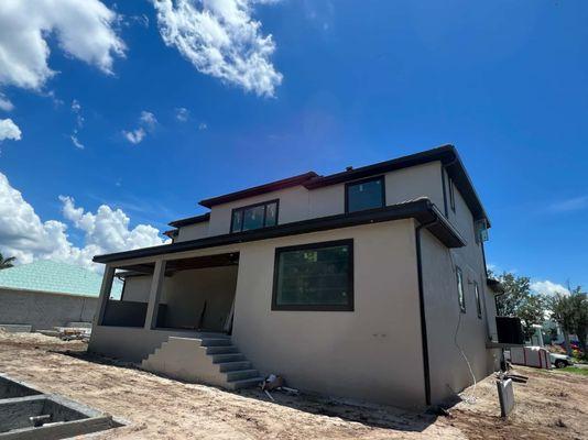 New construction - gutters, soffit & fascia