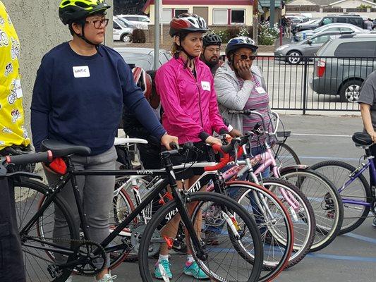 Bike safety class in Gardena