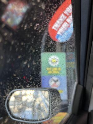 Once you're at this point, put your car in neutral and enjoy the rest of the ride through the car wash.