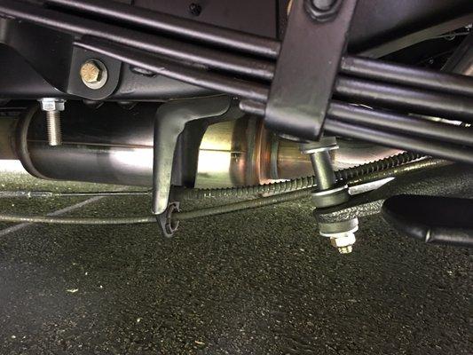 1986 GMC Sierra - Muffler than tail pipes welds