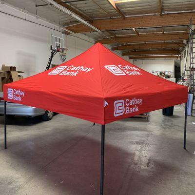 10x10ft custom logo canopy LA