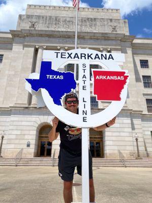 Texas / Arkansas State Line