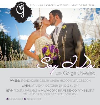 Say I Do with Gorge Unveiled!