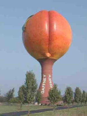 The Gaffney Peach means it's time to stop at Abbott Farms