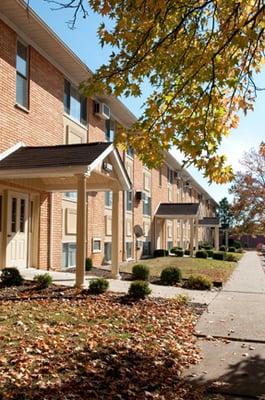 Continental Terrace apartments in Bloomington, Indiana are part of the Nextwave Community.