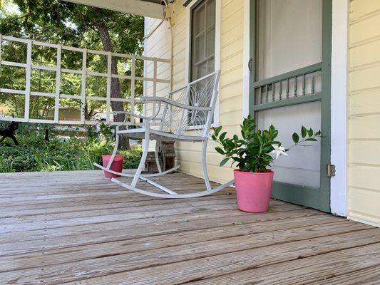 Our front porch.