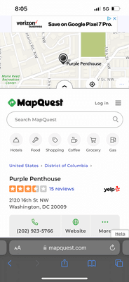 Which unit is the weed store in? Purplepenthouse.com lists this as their address