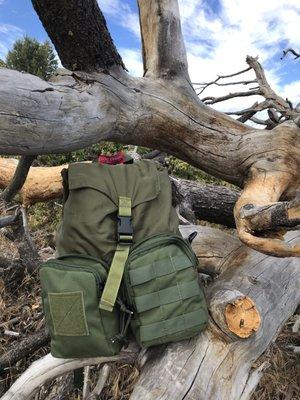 Backpack, day pack, woods