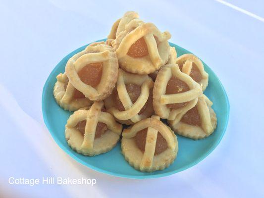 Pineapple Tartlets - Housemade Pineapple filling in a flaky buttery crust.