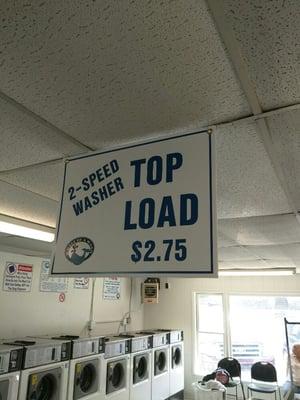 Top load washers. Ez to use.