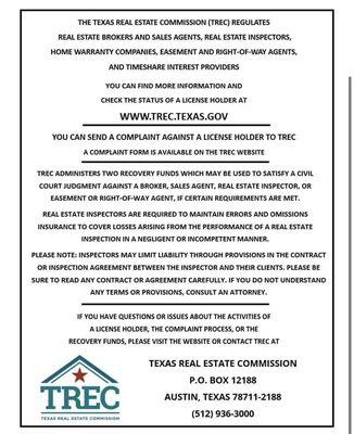 Consumer Protection Notice