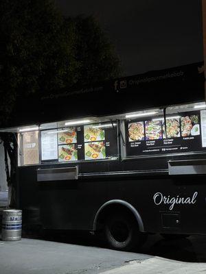 Original Gourmet Kebab truck at Strand Brewing