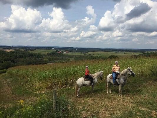 View from the trail ride!