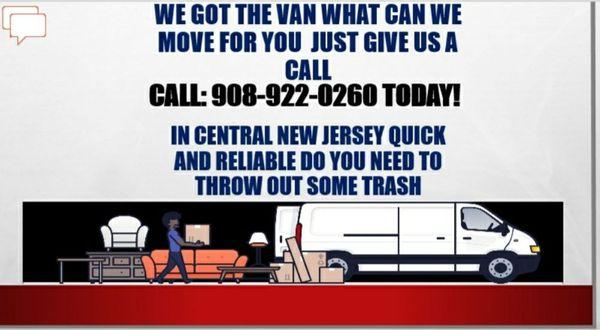 Moving pick up & drop off just give us a call