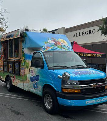 Join Kona Ice at the Upland Farmers Market every Saturday 9-2