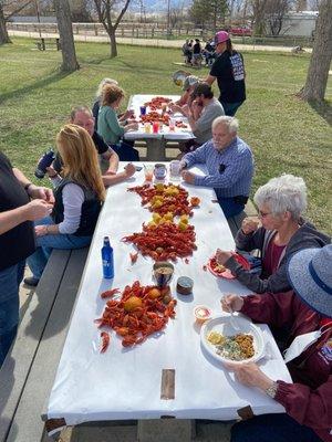 Crawfish boil