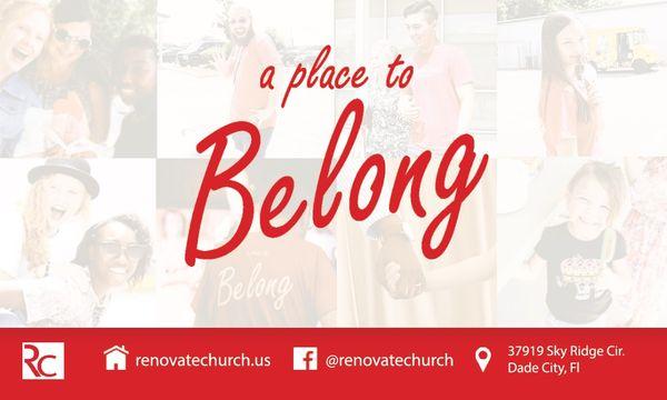 Renovate Church