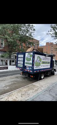 I called for a curbside pickup of recycling material and they where able to get me in same day service. Definitely saved me.