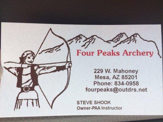 Four Peaks Archery