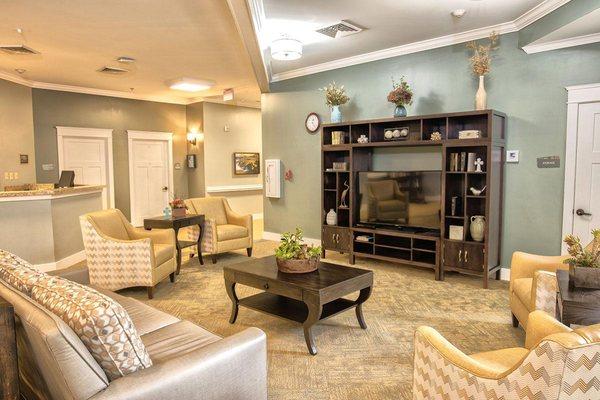 Dominion Senior Living of Crossville | tv area