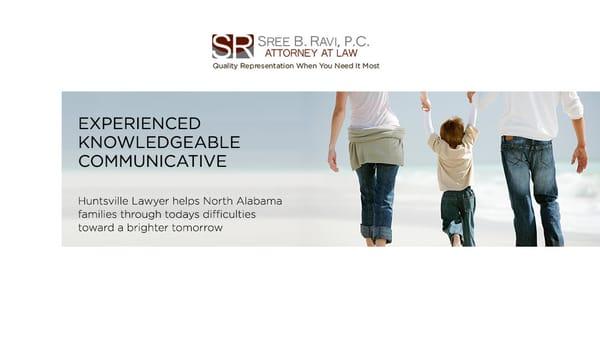 Sree B. Ravi, P.C., Attorney at Law 221 Eastside Square #1 Huntsville, AL 35801 (256) 690-6044