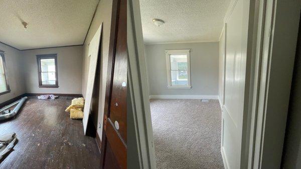 Remodeled Second Bedroom Entry