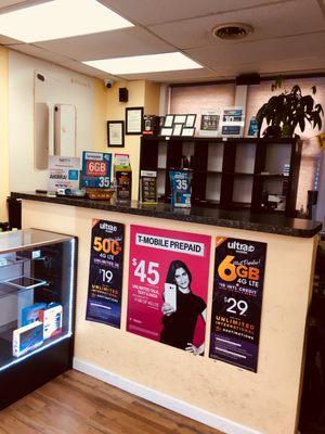 Browse accessories, phone plans, phones for sale, and more! Feel free to come by and ask our technicians questions about your phone.