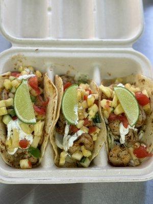 Caribbean Shrimp Taco