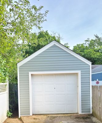 Garage completed