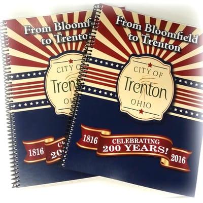 The City of Trenton recently celebrated their Bicentennial and we have the commemorative book for sale!