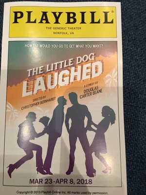 Here to support my local theater