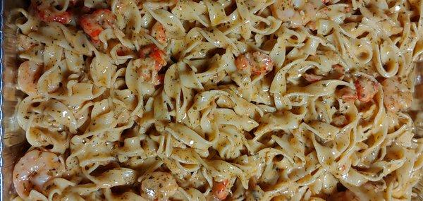 Crawfish & Shrimp Pasta