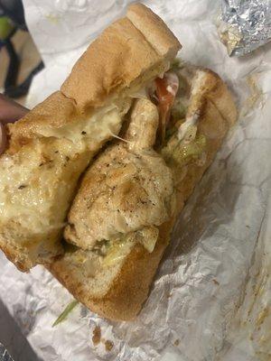 Cajun Chicken sandwich