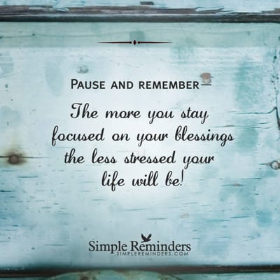 Pause and remember...