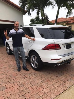 Mercedes Benz GLE delivery