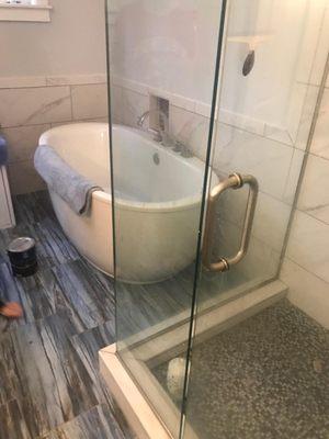 floor & Tub surround tile