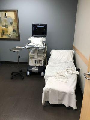 Ultrasound exam room