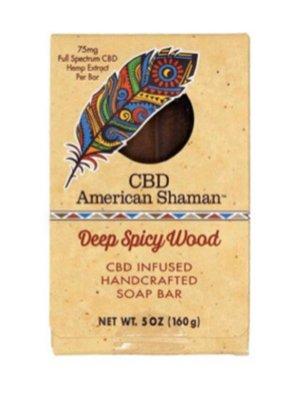 Deep Spicy Wood CBD Bar Soap